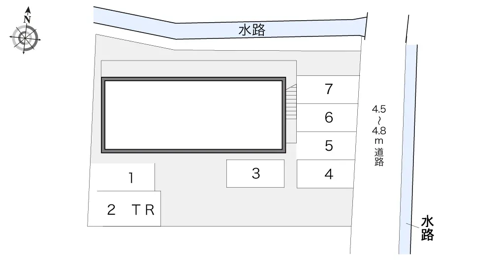 藤枝市高洲 月極駐車場
